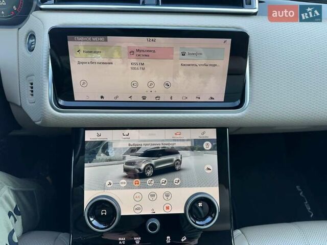 Черный Ленд Ровер Рендж Ровер Велар, объемом двигателя 2 л и пробегом 88 тыс. км за 44900 $, фото 22 на Automoto.ua