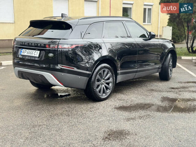 Черный Ленд Ровер Рендж Ровер Велар, объемом двигателя 2 л и пробегом 113 тыс. км за 38999 $, фото 2 на Automoto.ua