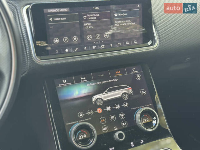 Чорний Ленд Ровер Рендж Ровер Велар, об'ємом двигуна 2 л та пробігом 83 тис. км за 32900 $, фото 35 на Automoto.ua
