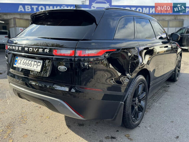 Черный Ленд Ровер Рендж Ровер Велар, объемом двигателя 2 л и пробегом 103 тыс. км за 34900 $, фото 3 на Automoto.ua