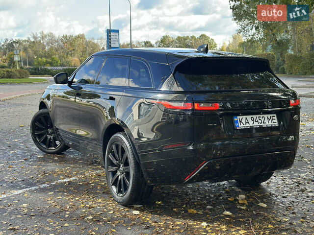 Чорний Ленд Ровер Рендж Ровер Велар, об'ємом двигуна 2 л та пробігом 83 тис. км за 32900 $, фото 8 на Automoto.ua