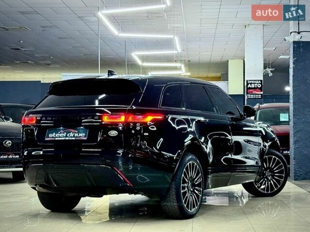 Черный Ленд Ровер Рендж Ровер Велар, объемом двигателя 2 л и пробегом 58 тыс. км за 37999 $, фото 10 на Automoto.ua