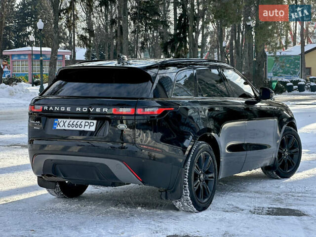 Чорний Ленд Ровер Рендж Ровер Велар, об'ємом двигуна 2 л та пробігом 114 тис. км за 34200 $, фото 11 на Automoto.ua