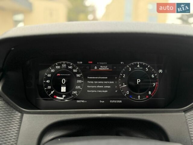 Черный Ленд Ровер Рендж Ровер Велар, объемом двигателя 2 л и пробегом 60 тыс. км за 39500 $, фото 40 на Automoto.ua