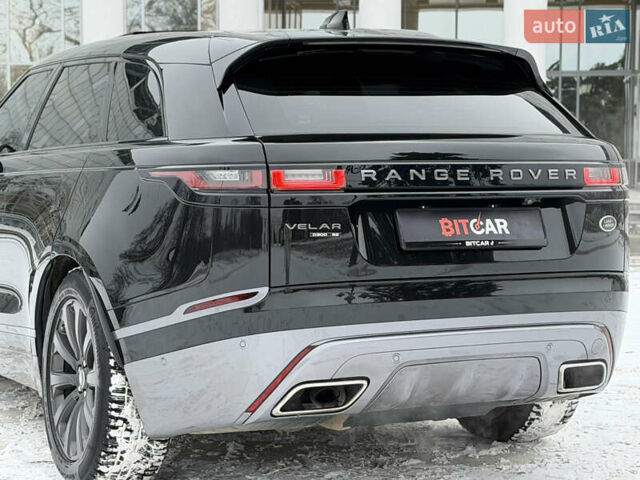 Чорний Ленд Ровер Рендж Ровер Велар, об'ємом двигуна 2.99 л та пробігом 74 тис. км за 49000 $, фото 17 на Automoto.ua