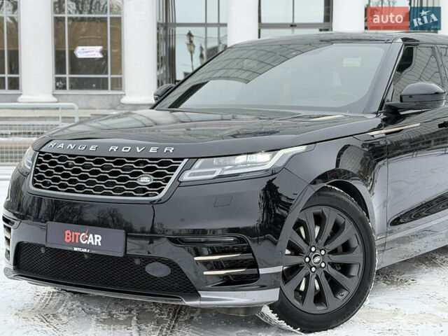 Чорний Ленд Ровер Рендж Ровер Велар, об'ємом двигуна 2.99 л та пробігом 74 тис. км за 49000 $, фото 8 на Automoto.ua
