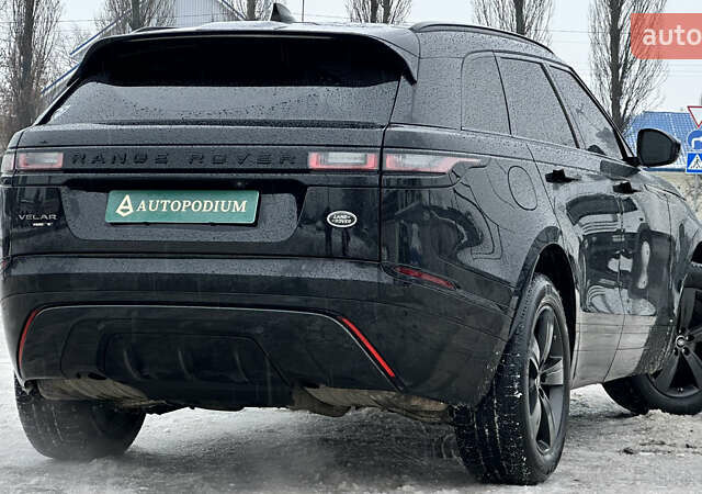 Черный Ленд Ровер Рендж Ровер Велар, объемом двигателя 2 л и пробегом 112 тыс. км за 34999 $, фото 6 на Automoto.ua