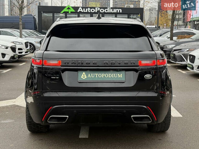Черный Ленд Ровер Рендж Ровер Велар, объемом двигателя 3 л и пробегом 81 тыс. км за 45800 $, фото 6 на Automoto.ua