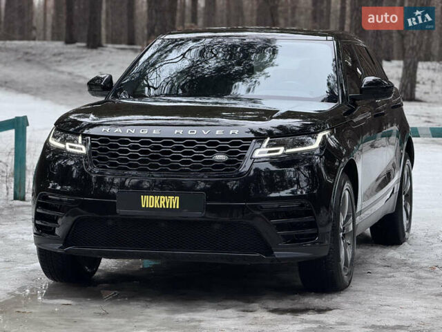Черный Ленд Ровер Рендж Ровер Велар, объемом двигателя 2 л и пробегом 90 тыс. км за 36900 $, фото 2 на Automoto.ua