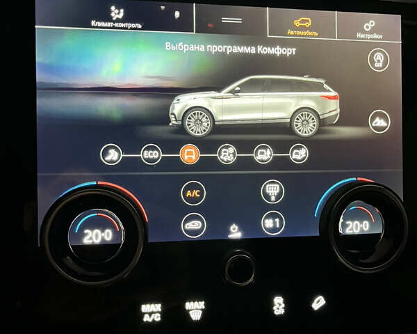 Чорний Ленд Ровер Рендж Ровер Велар, об'ємом двигуна 2 л та пробігом 91 тис. км за 39500 $, фото 21 на Automoto.ua