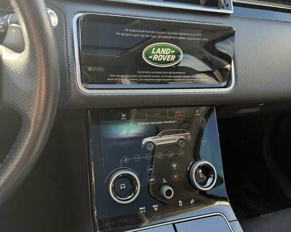 Черный Ленд Ровер Рендж Ровер Велар, объемом двигателя 2 л и пробегом 129 тыс. км за 34000 $, фото 7 на Automoto.ua
