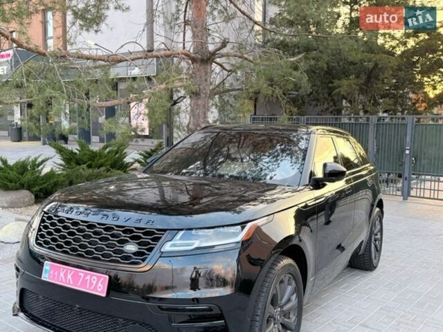 Черный Ленд Ровер Рендж Ровер Велар, объемом двигателя 2 л и пробегом 92 тыс. км за 36500 $, фото 2 на Automoto.ua