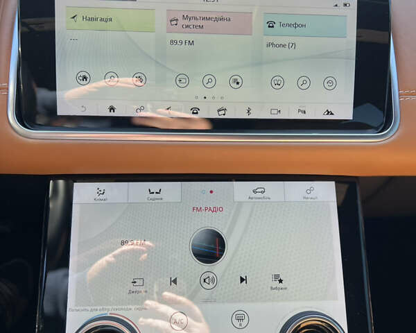 Чорний Ленд Ровер Рендж Ровер Велар, об'ємом двигуна 2 л та пробігом 62 тис. км за 39800 $, фото 33 на Automoto.ua