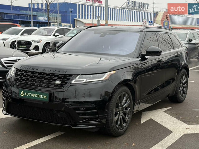 Черный Ленд Ровер Рендж Ровер Велар, объемом двигателя 3 л и пробегом 81 тыс. км за 45800 $, фото 5 на Automoto.ua