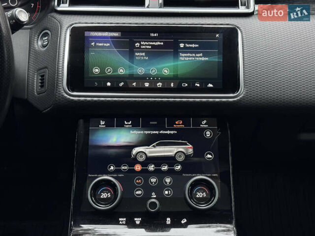 Черный Ленд Ровер Рендж Ровер Велар, объемом двигателя 2 л и пробегом 90 тыс. км за 36900 $, фото 30 на Automoto.ua