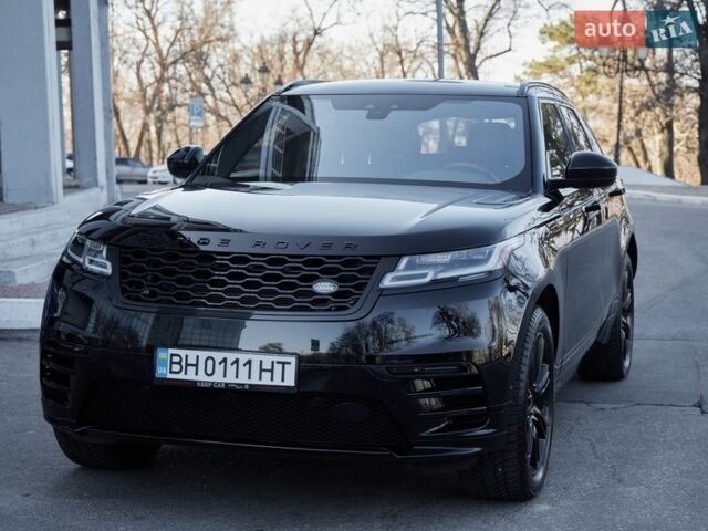 Черный Ленд Ровер Рендж Ровер Велар, объемом двигателя 2 л и пробегом 94 тыс. км за 36700 $, фото 4 на Automoto.ua