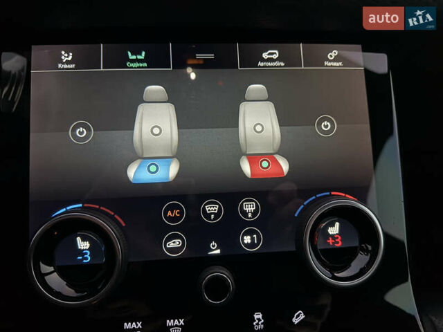 Черный Ленд Ровер Рендж Ровер Велар, объемом двигателя 3 л и пробегом 70 тыс. км за 45000 $, фото 34 на Automoto.ua