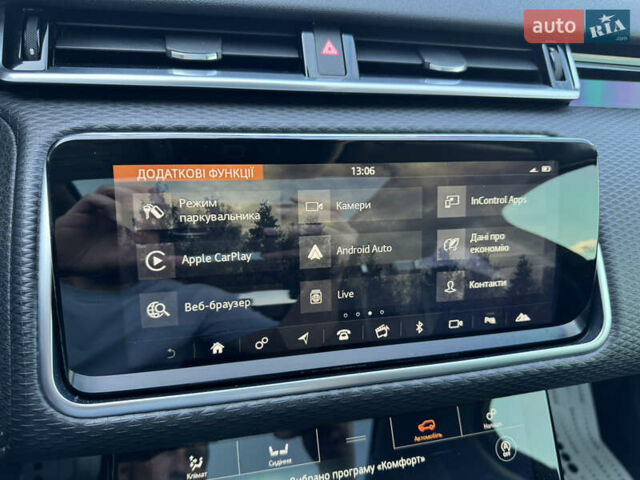 Черный Ленд Ровер Рендж Ровер Велар, объемом двигателя 2 л и пробегом 221 тыс. км за 29500 $, фото 29 на Automoto.ua