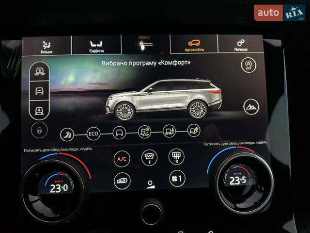 Черный Ленд Ровер Рендж Ровер Велар, объемом двигателя 3 л и пробегом 70 тыс. км за 45000 $, фото 35 на Automoto.ua