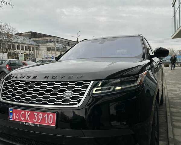 Черный Ленд Ровер Рендж Ровер Велар, объемом двигателя 2 л и пробегом 191 тыс. км за 28800 $, фото 1 на Automoto.ua