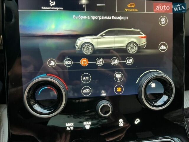 Черный Ленд Ровер Рендж Ровер Велар, объемом двигателя 2 л и пробегом 92 тыс. км за 36500 $, фото 27 на Automoto.ua