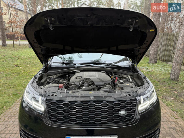 Черный Ленд Ровер Рендж Ровер Велар, объемом двигателя 2.99 л и пробегом 129 тыс. км за 44900 $, фото 136 на Automoto.ua