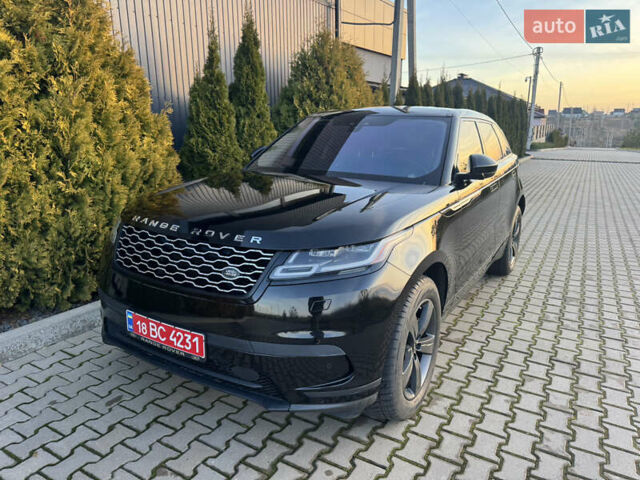 Черный Ленд Ровер Рендж Ровер Велар, объемом двигателя 2 л и пробегом 221 тыс. км за 29500 $, фото 1 на Automoto.ua