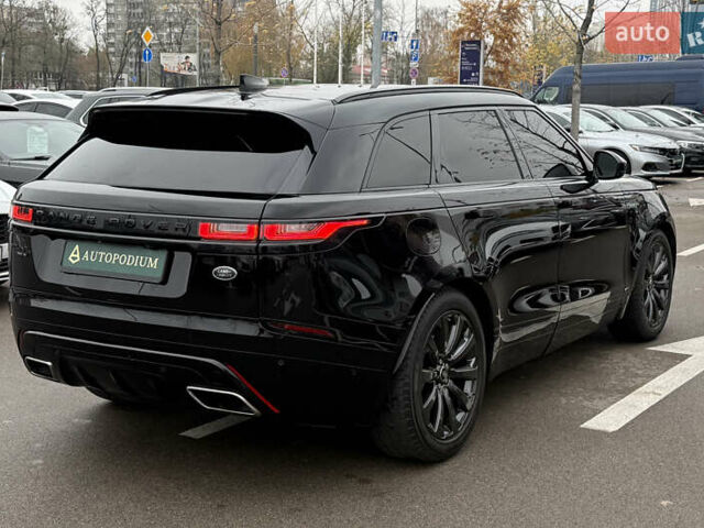 Черный Ленд Ровер Рендж Ровер Велар, объемом двигателя 3 л и пробегом 81 тыс. км за 45800 $, фото 7 на Automoto.ua