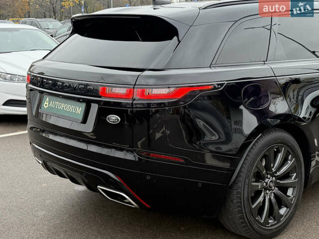 Черный Ленд Ровер Рендж Ровер Велар, объемом двигателя 3 л и пробегом 81 тыс. км за 45800 $, фото 10 на Automoto.ua