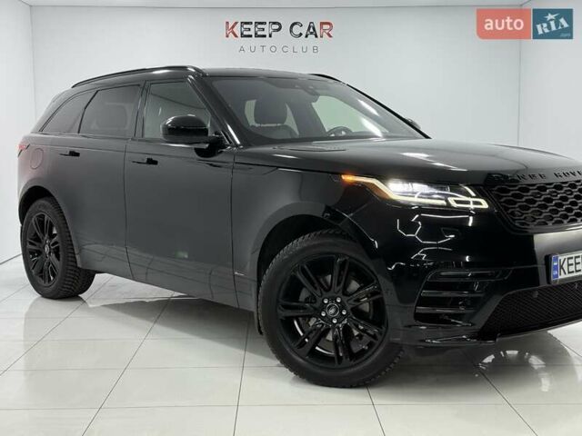Чорний Ленд Ровер Рендж Ровер Велар, об'ємом двигуна 2 л та пробігом 93 тис. км за 39700 $, фото 1 на Automoto.ua