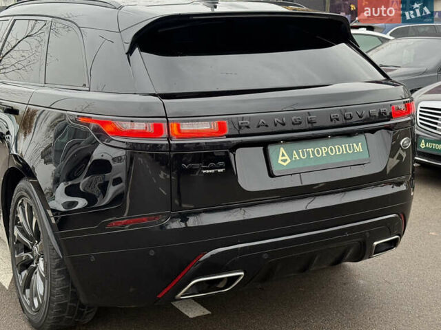 Черный Ленд Ровер Рендж Ровер Велар, объемом двигателя 3 л и пробегом 81 тыс. км за 45800 $, фото 9 на Automoto.ua