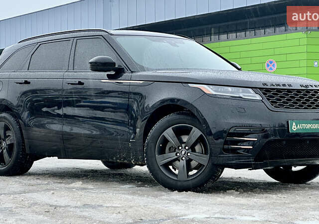 Черный Ленд Ровер Рендж Ровер Велар, объемом двигателя 2 л и пробегом 112 тыс. км за 34999 $, фото 1 на Automoto.ua