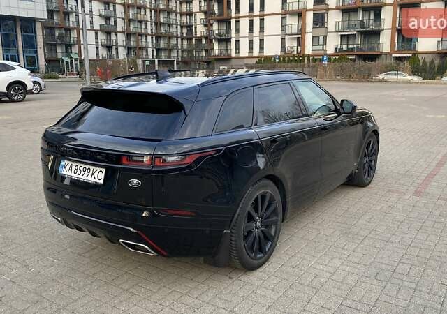 Черный Ленд Ровер Рендж Ровер Велар, объемом двигателя 2 л и пробегом 81 тыс. км за 49500 $, фото 6 на Automoto.ua