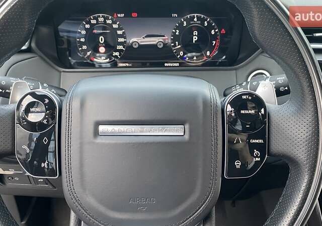 Черный Ленд Ровер Рендж Ровер Велар, объемом двигателя 2 л и пробегом 81 тыс. км за 49500 $, фото 9 на Automoto.ua