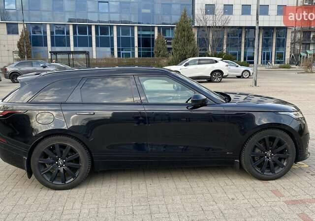 Черный Ленд Ровер Рендж Ровер Велар, объемом двигателя 2 л и пробегом 81 тыс. км за 49500 $, фото 7 на Automoto.ua