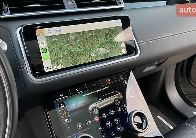 Черный Ленд Ровер Рендж Ровер Велар, объемом двигателя 2 л и пробегом 81 тыс. км за 49500 $, фото 23 на Automoto.ua