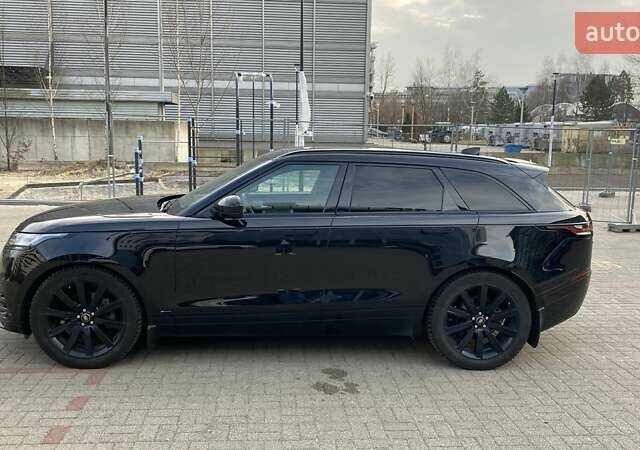 Черный Ленд Ровер Рендж Ровер Велар, объемом двигателя 2 л и пробегом 81 тыс. км за 49500 $, фото 1 на Automoto.ua