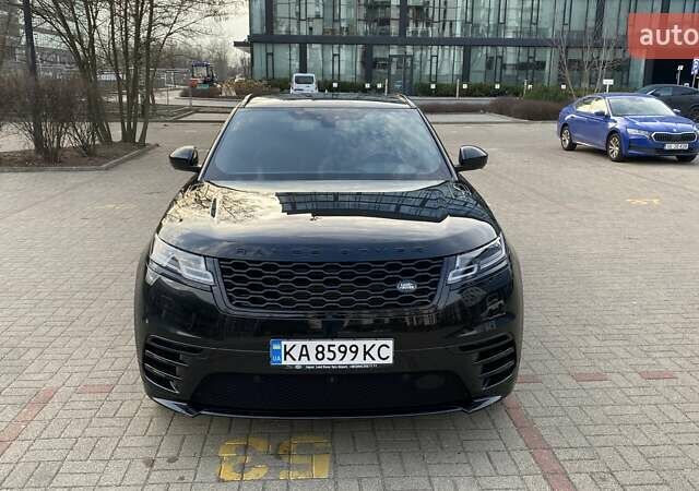 Черный Ленд Ровер Рендж Ровер Велар, объемом двигателя 2 л и пробегом 81 тыс. км за 49500 $, фото 3 на Automoto.ua