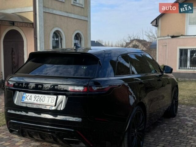 Черный Ленд Ровер Рендж Ровер Велар, объемом двигателя 2 л и пробегом 97 тыс. км за 41000 $, фото 7 на Automoto.ua