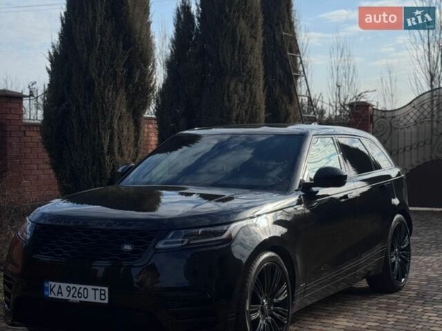 Черный Ленд Ровер Рендж Ровер Велар, объемом двигателя 2 л и пробегом 97 тыс. км за 41000 $, фото 1 на Automoto.ua