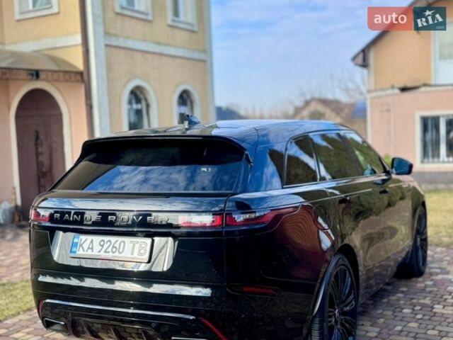 Черный Ленд Ровер Рендж Ровер Велар, объемом двигателя 2 л и пробегом 97 тыс. км за 41000 $, фото 6 на Automoto.ua