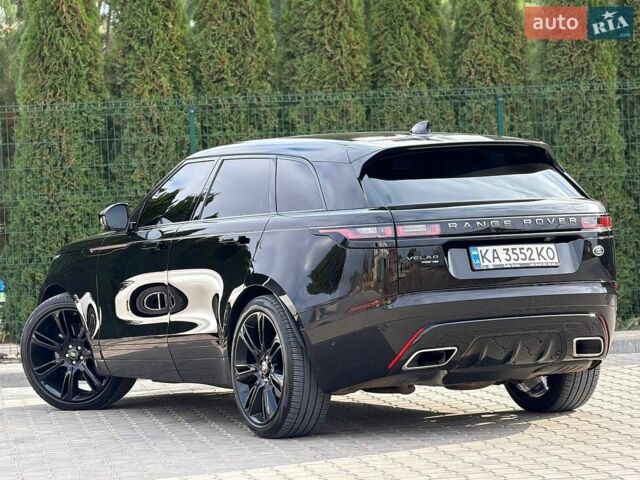 Черный Ленд Ровер Рендж Ровер Велар, объемом двигателя 3 л и пробегом 51 тыс. км за 59000 $, фото 12 на Automoto.ua