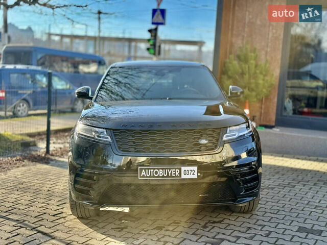 Черный Ленд Ровер Рендж Ровер Велар, объемом двигателя 2 л и пробегом 44 тыс. км за 59000 $, фото 3 на Automoto.ua