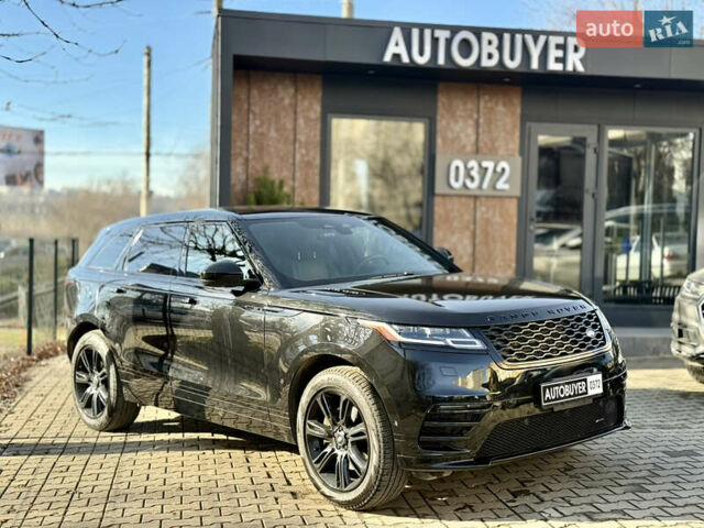 Черный Ленд Ровер Рендж Ровер Велар, объемом двигателя 2 л и пробегом 44 тыс. км за 59000 $, фото 1 на Automoto.ua