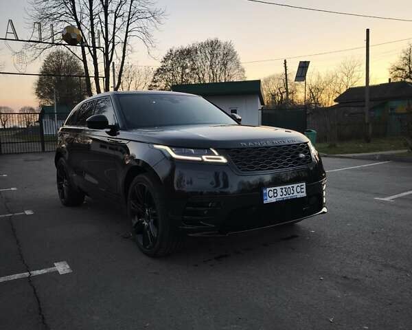 Черный Ленд Ровер Рендж Ровер Велар, объемом двигателя 2 л и пробегом 95 тыс. км за 64999 $, фото 5 на Automoto.ua