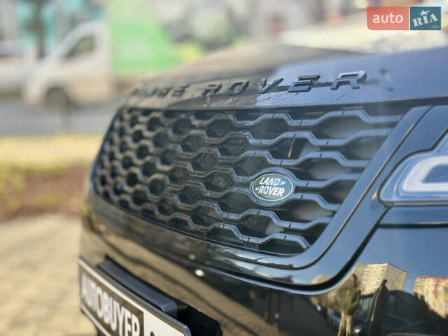 Черный Ленд Ровер Рендж Ровер Велар, объемом двигателя 2 л и пробегом 44 тыс. км за 59000 $, фото 12 на Automoto.ua