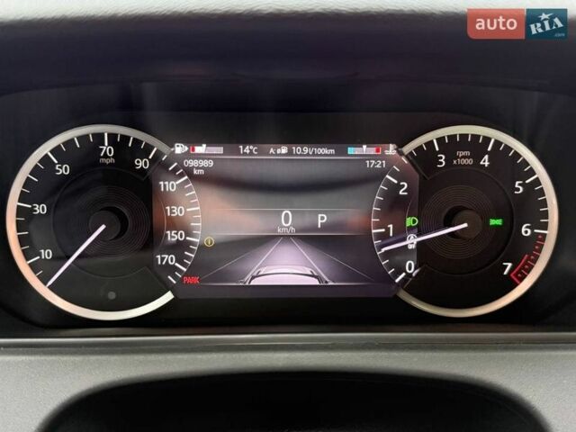 Чорний Ленд Ровер Рендж Ровер Велар, об'ємом двигуна 2 л та пробігом 98 тис. км за 56990 $, фото 24 на Automoto.ua