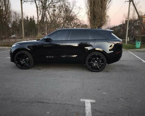 Черный Ленд Ровер Рендж Ровер Велар, объемом двигателя 2 л и пробегом 95 тыс. км за 64999 $, фото 1 на Automoto.ua