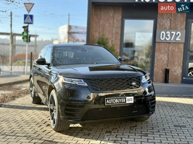 Черный Ленд Ровер Рендж Ровер Велар, объемом двигателя 2 л и пробегом 44 тыс. км за 59000 $, фото 2 на Automoto.ua