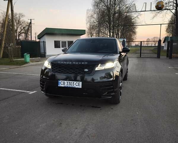 Черный Ленд Ровер Рендж Ровер Велар, объемом двигателя 2 л и пробегом 95 тыс. км за 64999 $, фото 6 на Automoto.ua